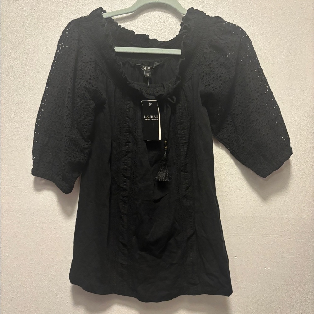 NWT Lauren Ralph Lauren Top Sz small